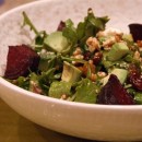 Beet and Goat Cheese Arugula Salad