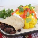 Black Bean Mango Burrito