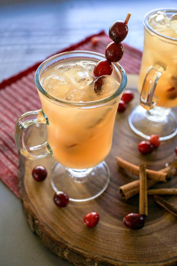 Chilled Christmas Punch - Recipe Girl