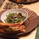 Cranberry Spinach Salad with Gorgonzola