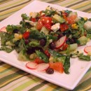 Mexican Chopped Salad with Honey Lime Vinaigrette