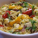Orzo Salad with Roasted Vegetables