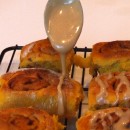amish pumpkin cinnamon rolls 9
