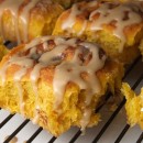 Amish Pumpkin Cinnamon Rolls