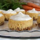 Mini Carrot Cake Cheesecakes