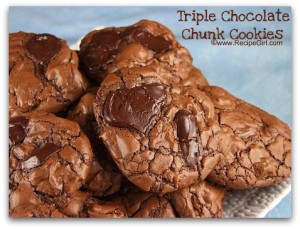 triple-chocolate-chunk-cookies