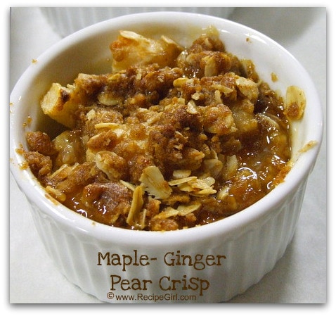 maple-ginger-pear-crisp maple-ginger-pear-crisp