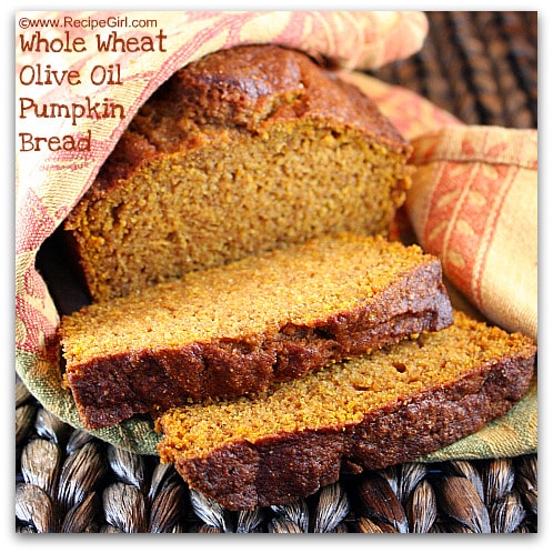 Whole Wheat Olive Oil Pumpkin Bread2