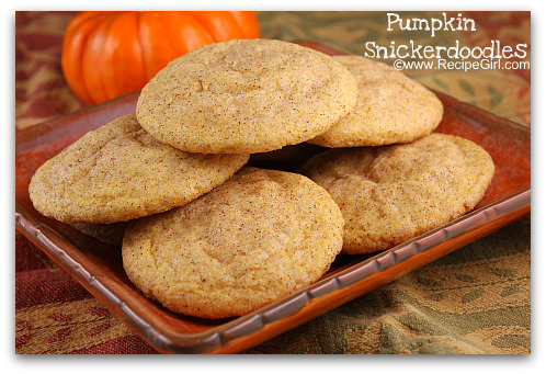 Pumpkin Snickerdoodles