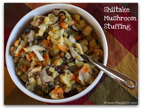 Shiitake Mushroom Stuffing