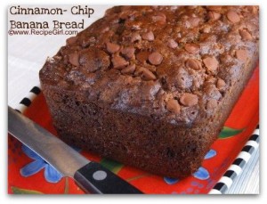 Cinnamon Chip Banana Bread 1