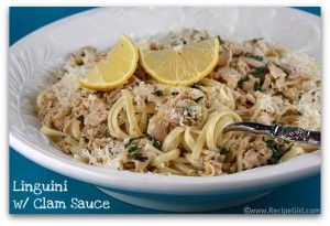 Linguini with Clam Sauce
