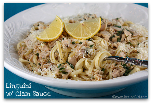 Linguini with Clam Sauce
