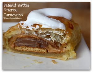 Peanut Butter Smores Turnovers