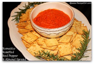 Romesco Roasted Red Pepper Spread