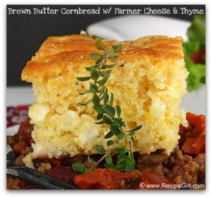 brown butter cornbread