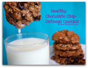 Healthy Chocolate Chip Cookies