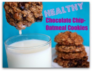 Healthy Chocolate Chip Cookies