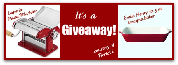 Bertolli Giveaway