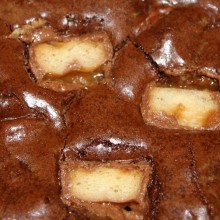Twix Bar Brownies