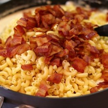 Bacon Macaroni and Cheese 7
