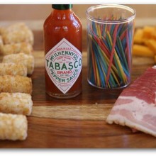 Bacon Wrapped Tater Tots 1