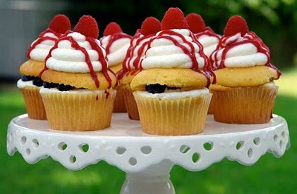 fourth of july cupcakes recipes. Mini 4th of July Cheesecake