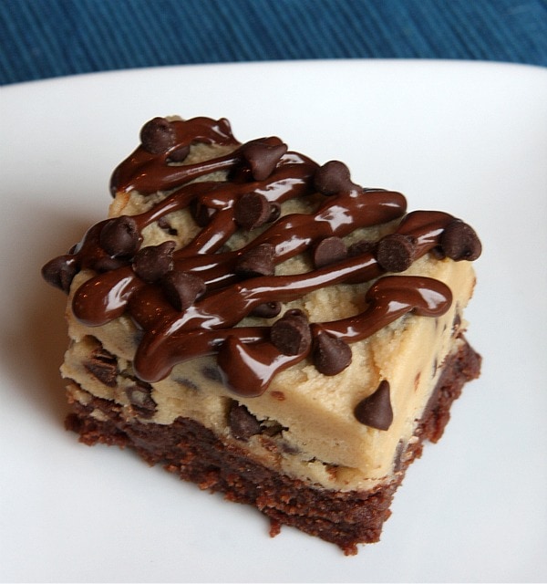 Chocolate Chip Cookie Dough Brownies