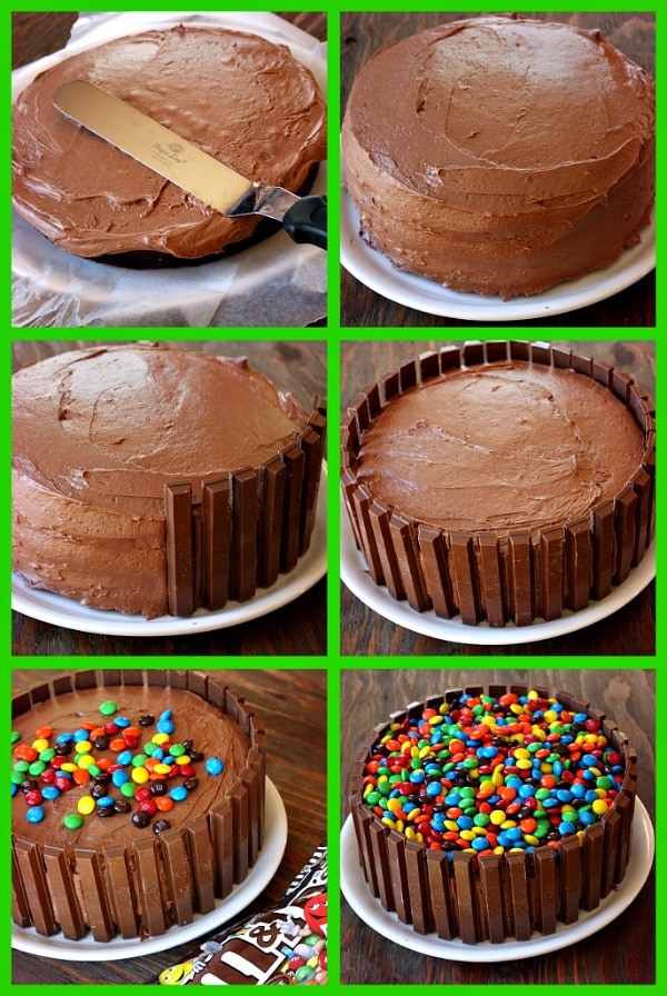 Kit Kat Cake