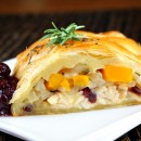 Turkey Cranberry Strudel