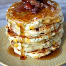 Bacon and Corn Griddle Cakes 4