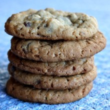 Peanut butter Chocolate Chip Cookies with Sea Salt 7