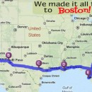 San Diego to Boston