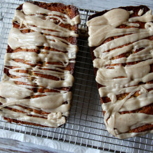 Spiced Pear Cake with Browned Butter Icing 1