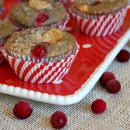 Cranberry Cheesecake Muffins 1