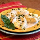 Cheese Stuffed Shells with Bechamel Sauce 1