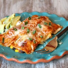 Vegetable Enchiladas 1
