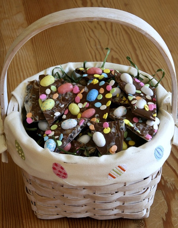 Easy Easter Candy Bark