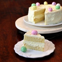 Meyer Lemon Cheesecake Cake