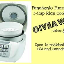 Rice Cooker Giveaway