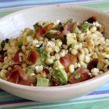 Bacon, Avocado and Corn Salad