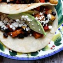 Roasted Vegetable and Black Bean Tacos 1