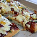 Barbecue Chicken and Bacon Pizza