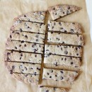 Chocolate Chip Toffee Strip Cookies - RecipeGirl.com