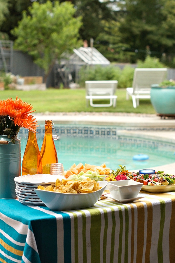 Pool Party Menu Recipe Girl