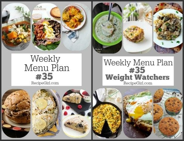 Weekly Menu Plan #35