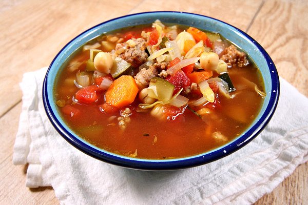 Italian Sausage Vegetable Soup