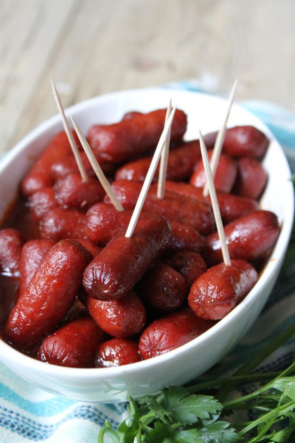 What are some easy little smokies appetizers to make?
