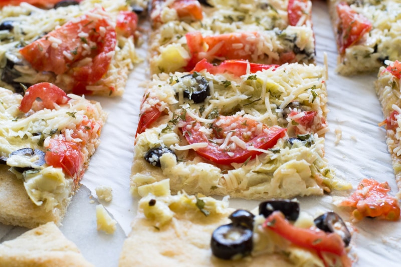 artichoke pizza bites