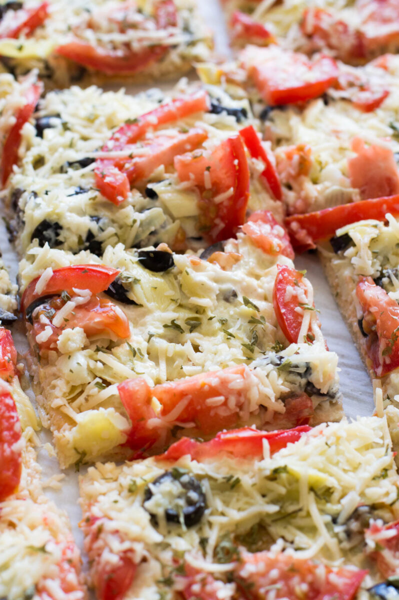 artichoke pizza bites